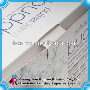 Simple but elegent Beauty products Packing box printing factory